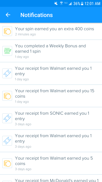 receipt hog 400 coins