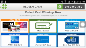 lucktastic redeem cash