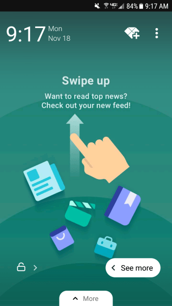 slidejoy swipe up