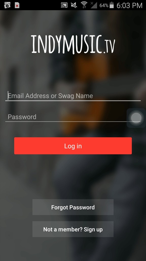 indymusic log in