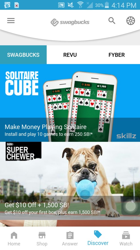 swagbucks offers